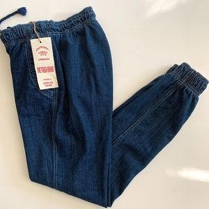 OTB jeans joggers 98.5% cotton 15% spandex 30